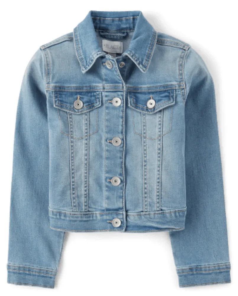 Childrens place denim jacket clearance