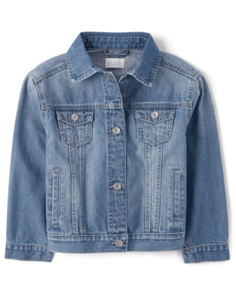 The Children s Place Girls Denim Jacket CoolSprings Galleria