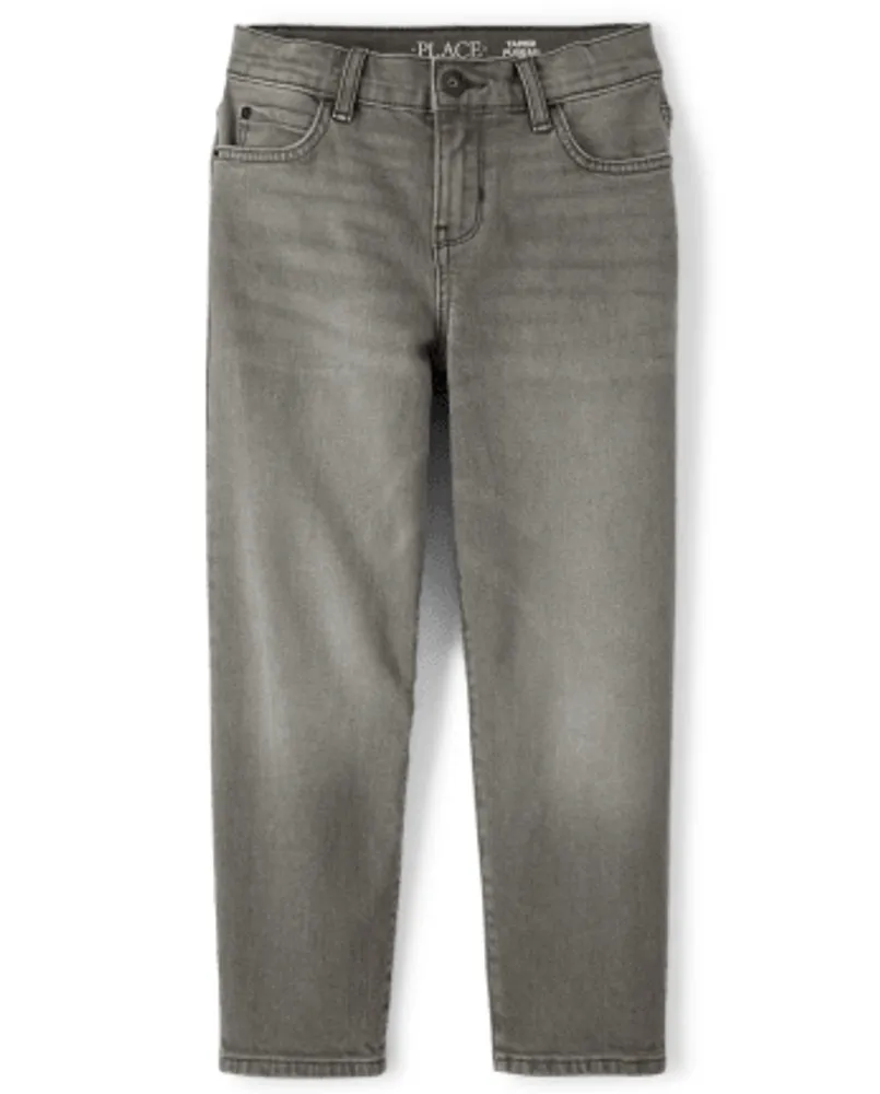 Boys shop tapered jeans