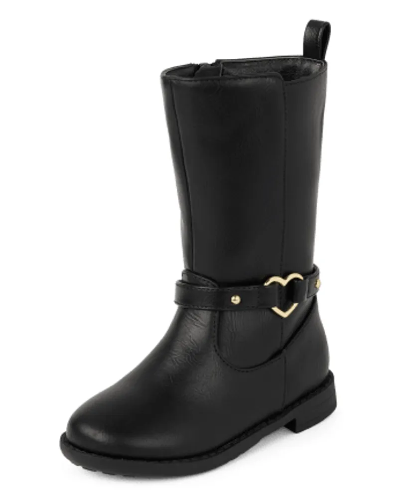 Ponce buckle tall top boot