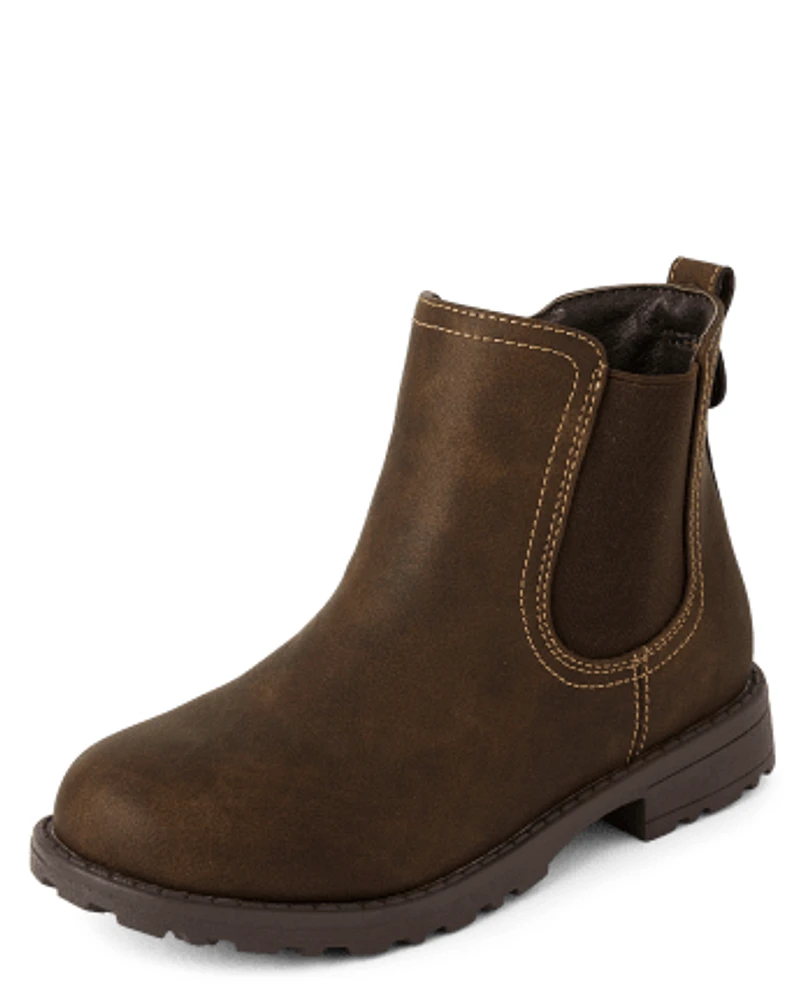 Home The Children s Place Boys Chelsea Boots Plaza Las Americas