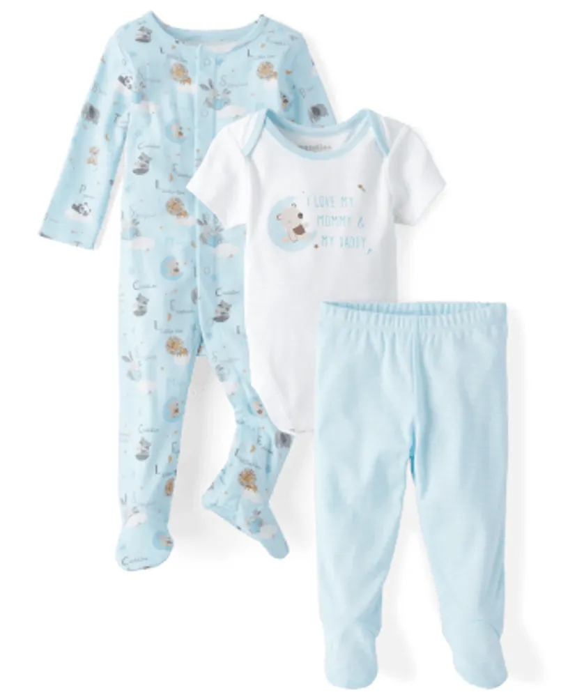 Children's place 2025 baby boy pajamas