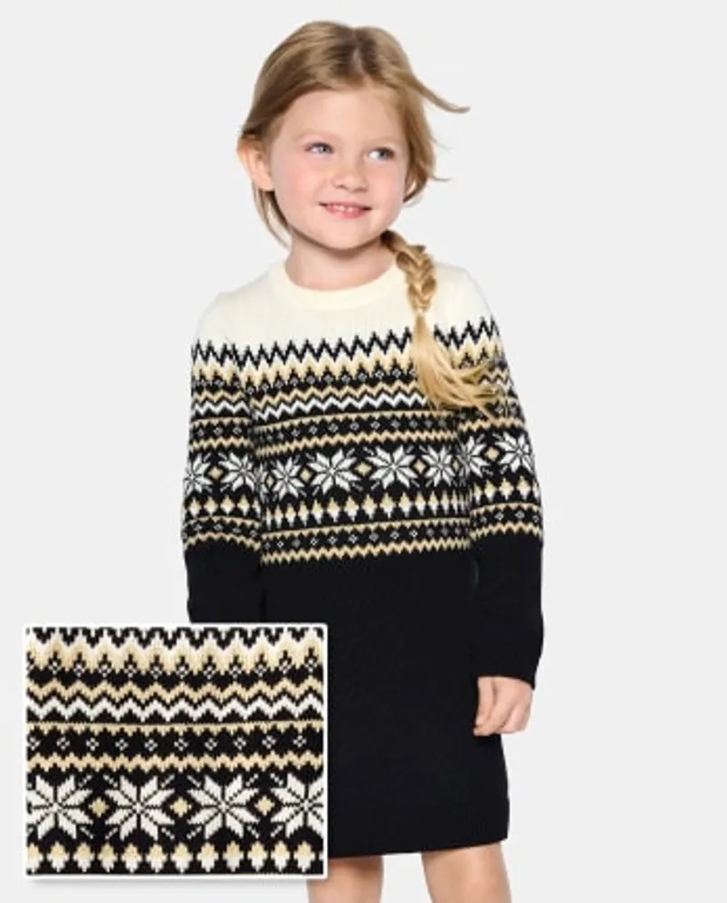 Children's place sweater dress top