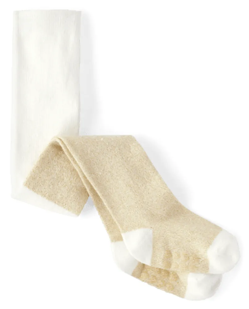 Gold tights toddler store