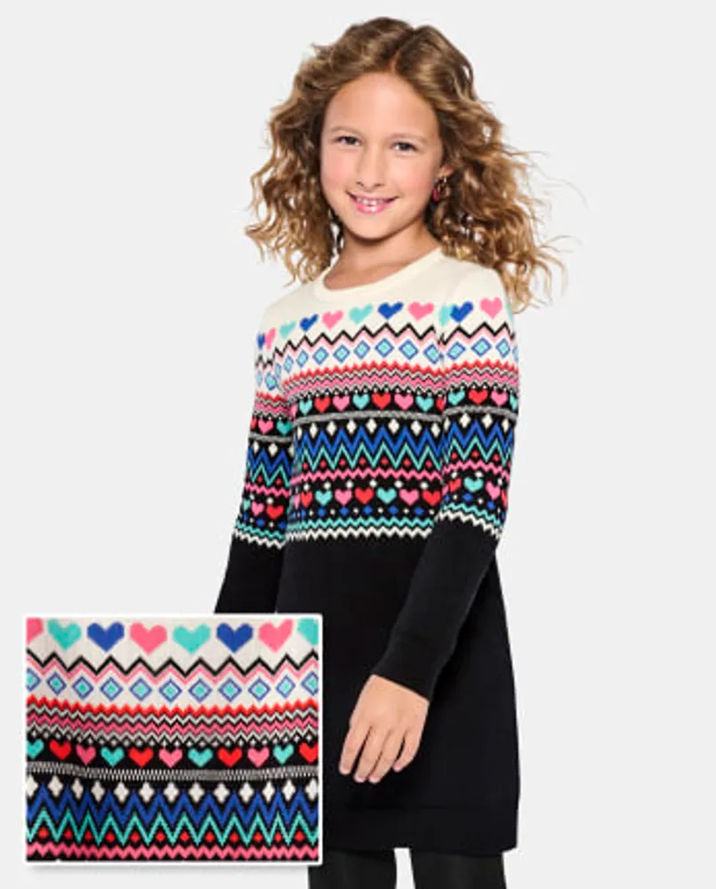 Children's place 2025 sweater dress