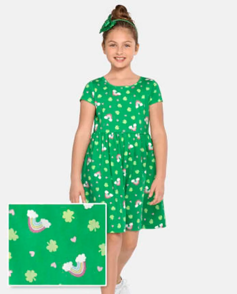 The Children s Place Girls St. Patrick s Day Everyday Dress