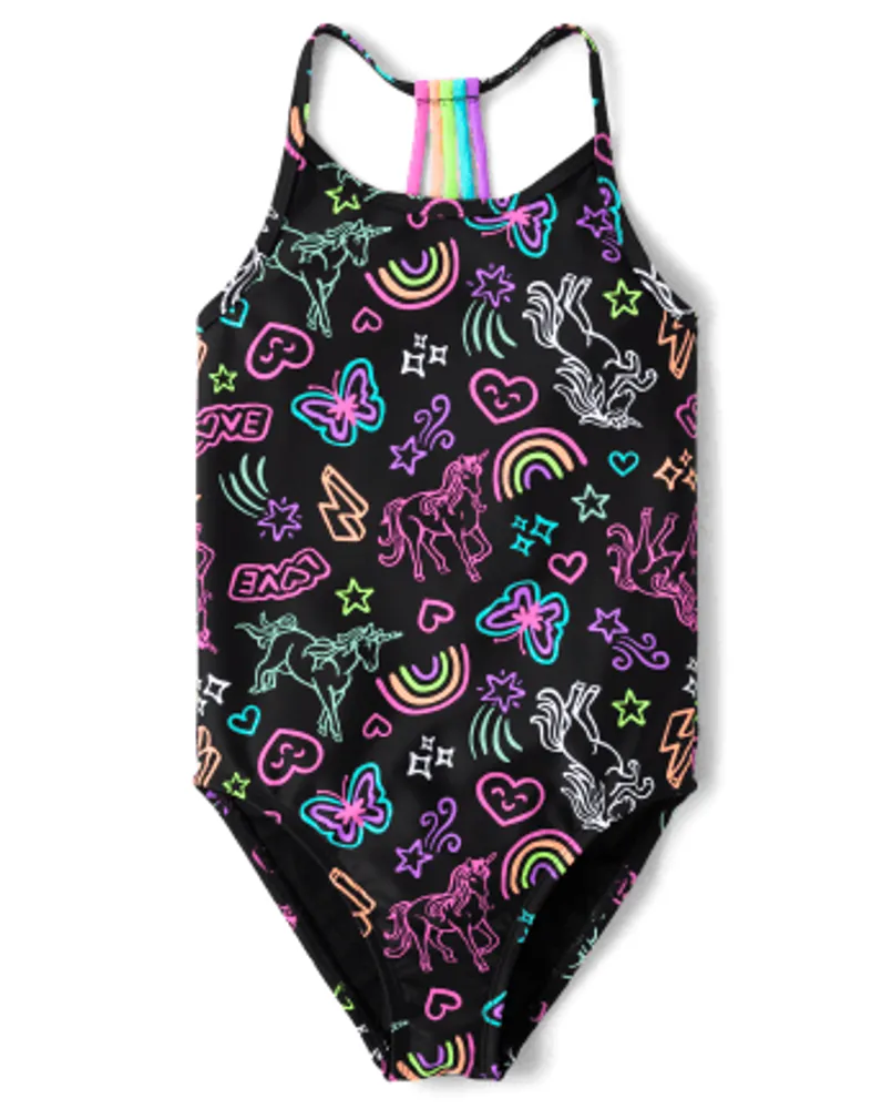 Childrens place top girls bathing suits