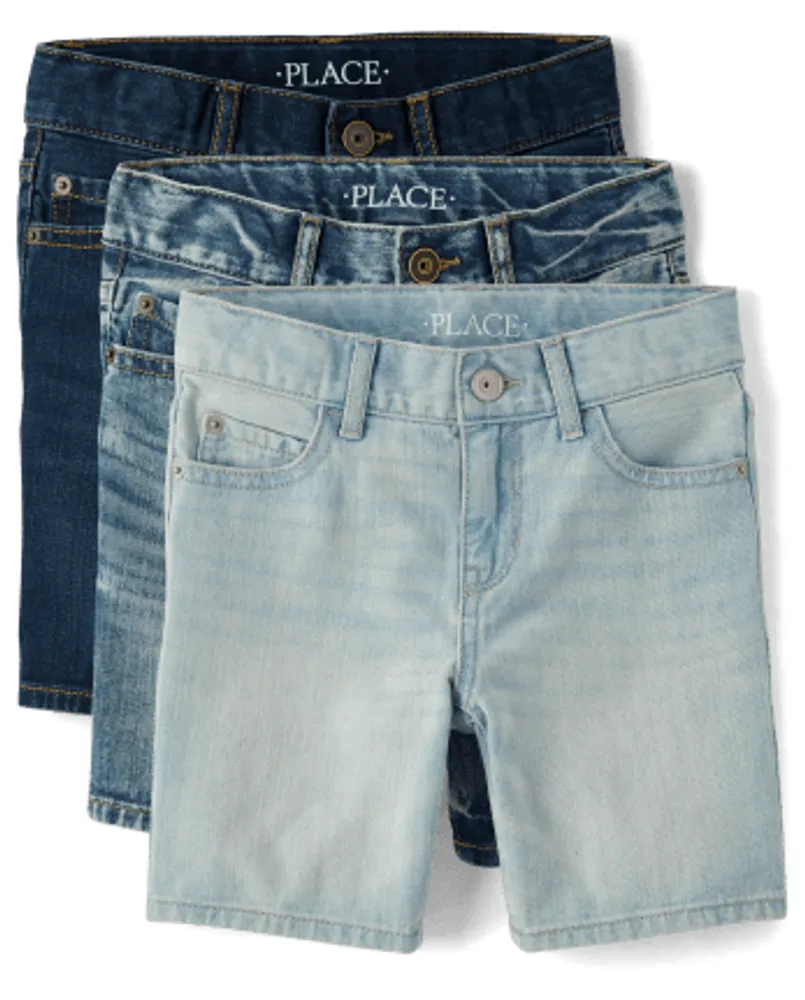 Children's place 2025 denim shorts