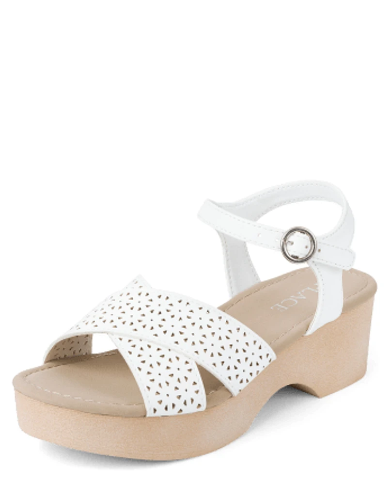 Platform sandals top for girls