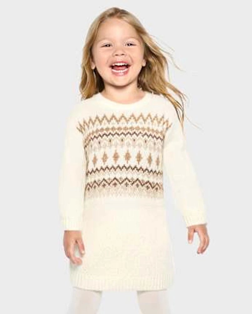 Toddler sweater dress outlet