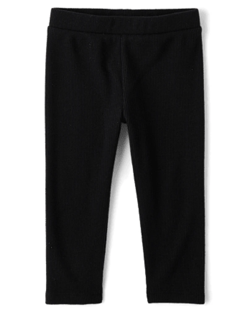 Cozy girl leggings top