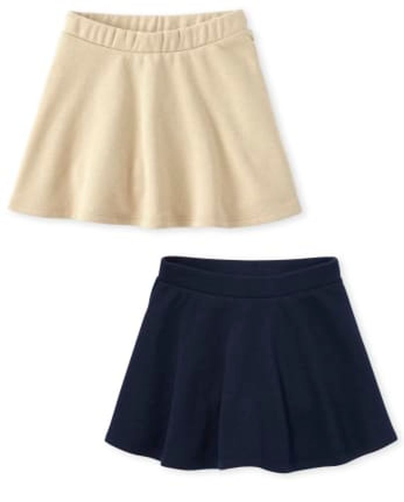 French terry cheap skort