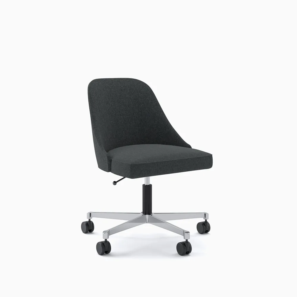Fowler armless swivel on sale desk chair