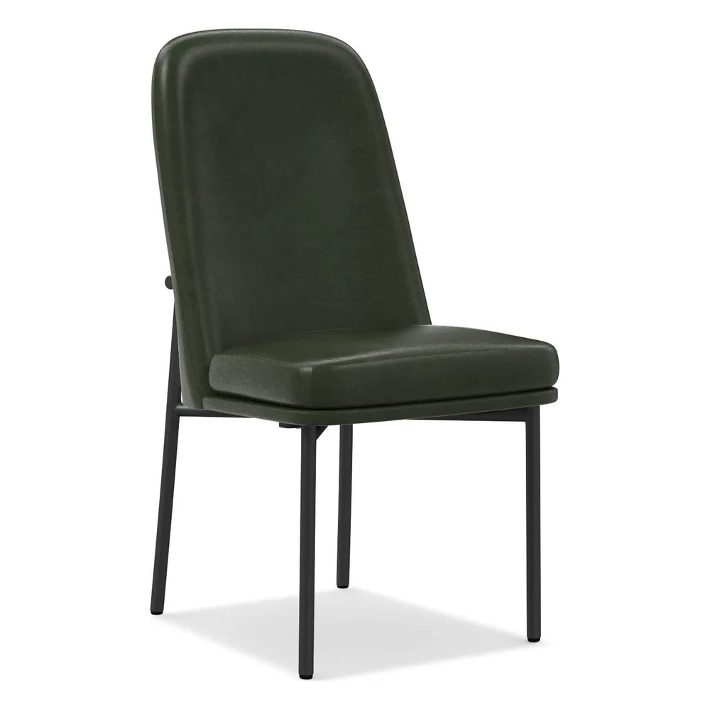 West elm finley high online back chair