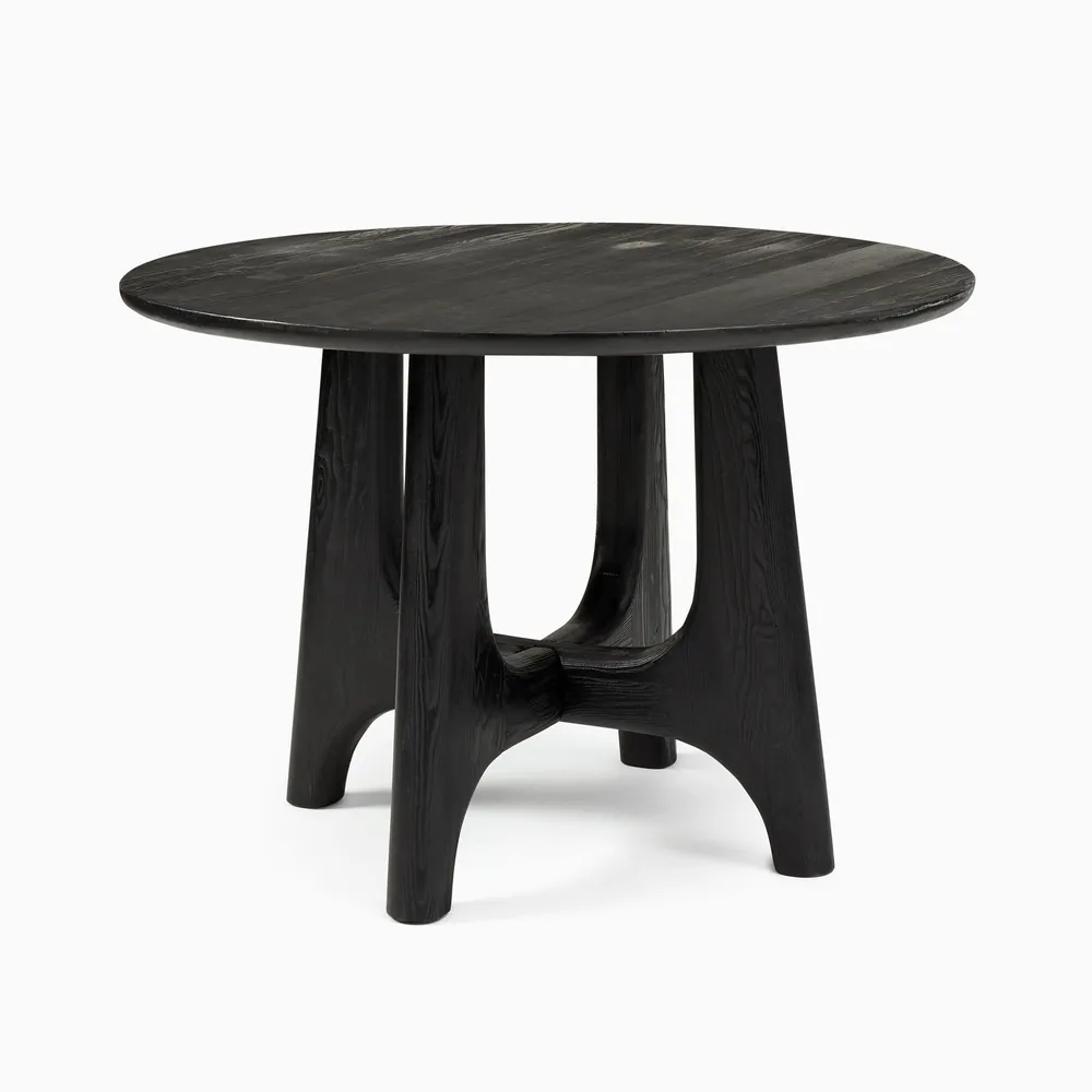 West Elm Tanner Solid Wood Round Dining Table 44