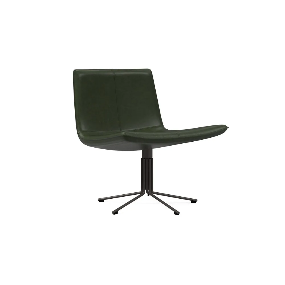 Slope leather store swivel office chair
