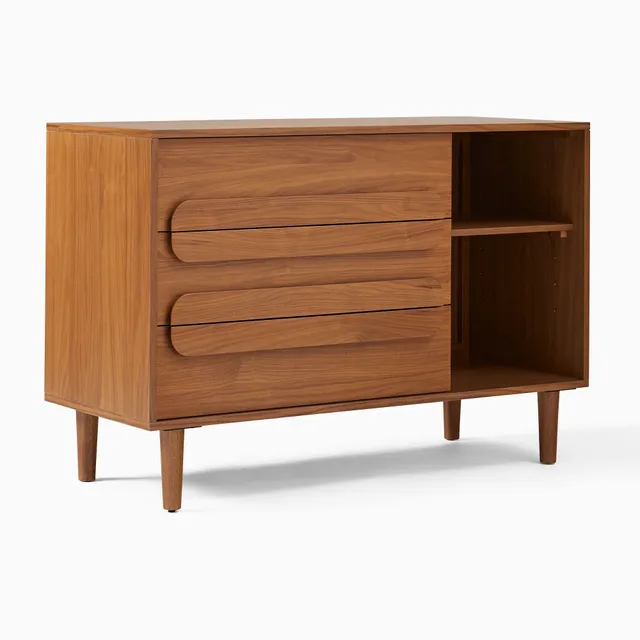 West elm gemini online 3 drawer dresser