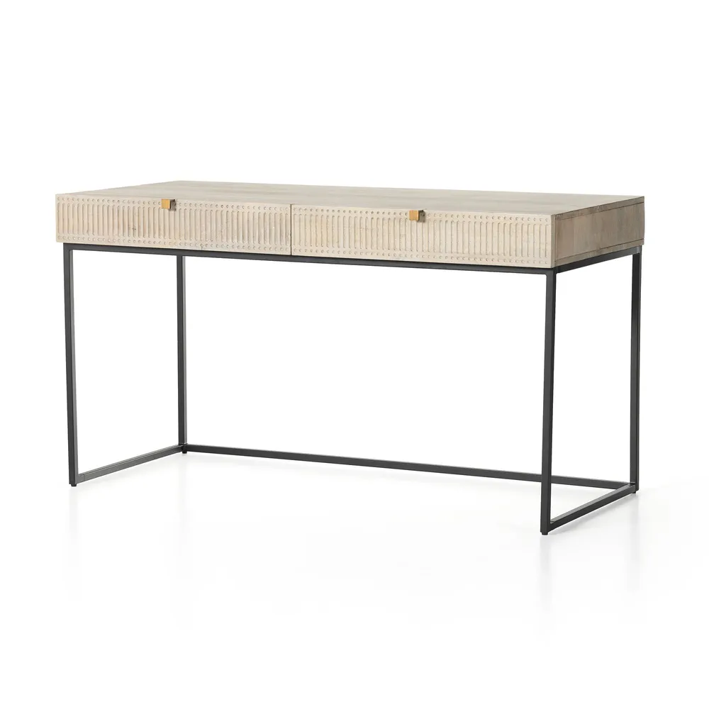 West elm mango sales wood desk