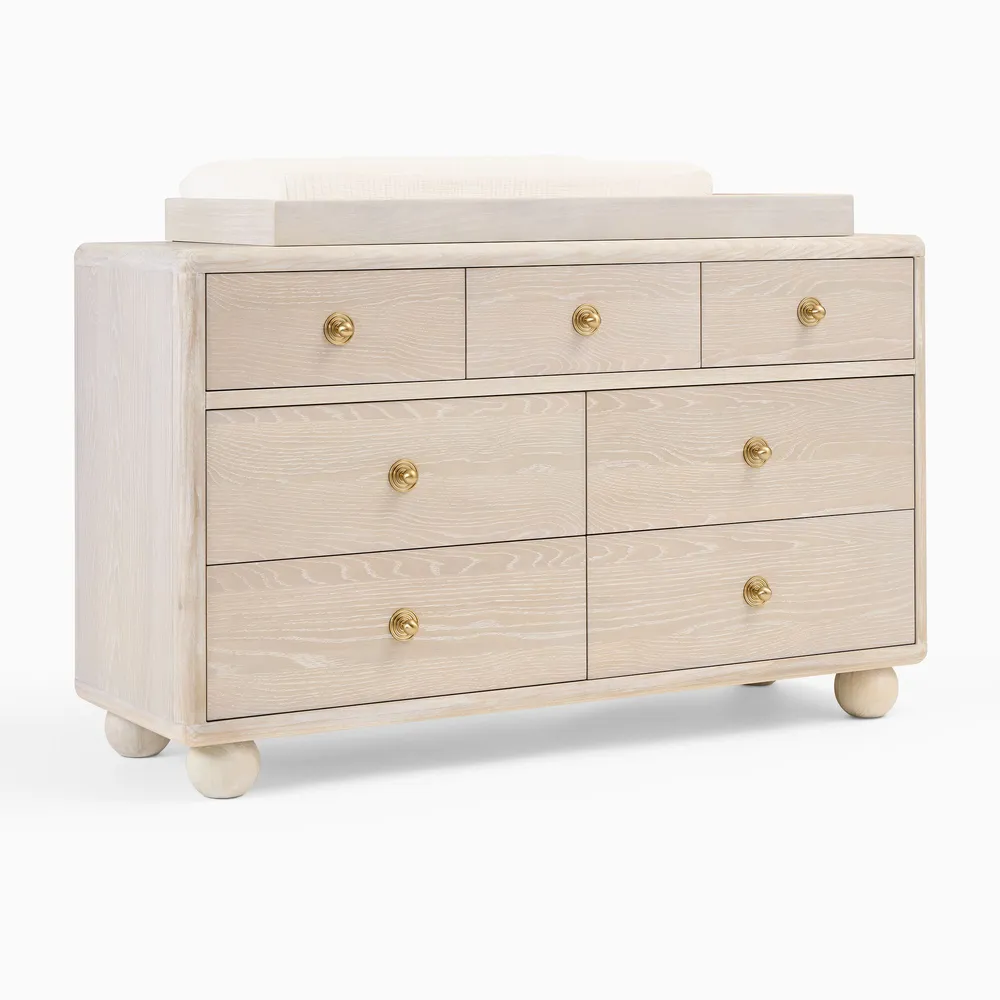 West Elm Joseph Altuzarra Sphere Foot 7 Drawer Changing Table 56
