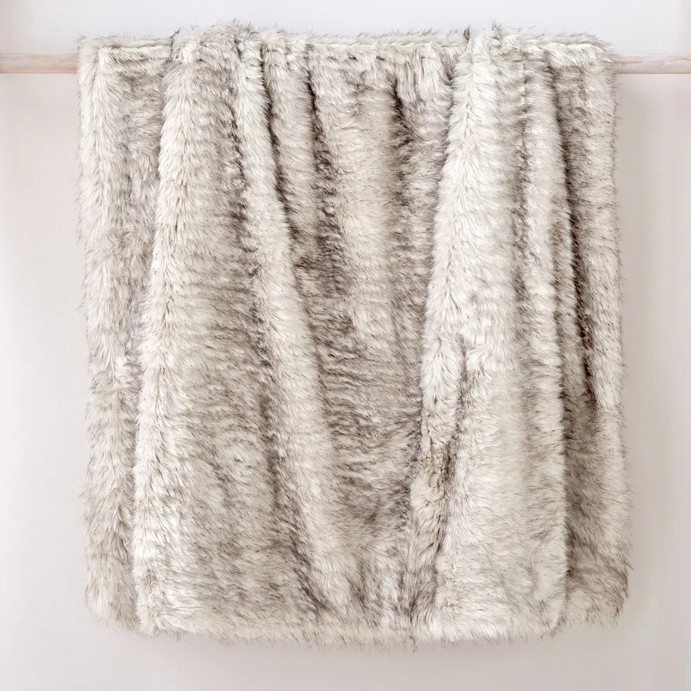 West elm throws faux fur clearance