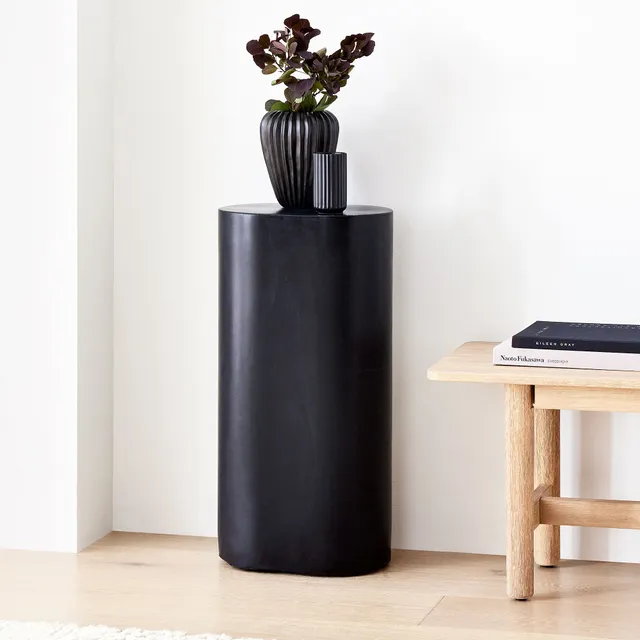 West elm outlet spool side table