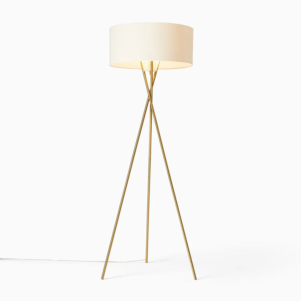West elm curvilinear lamp discount