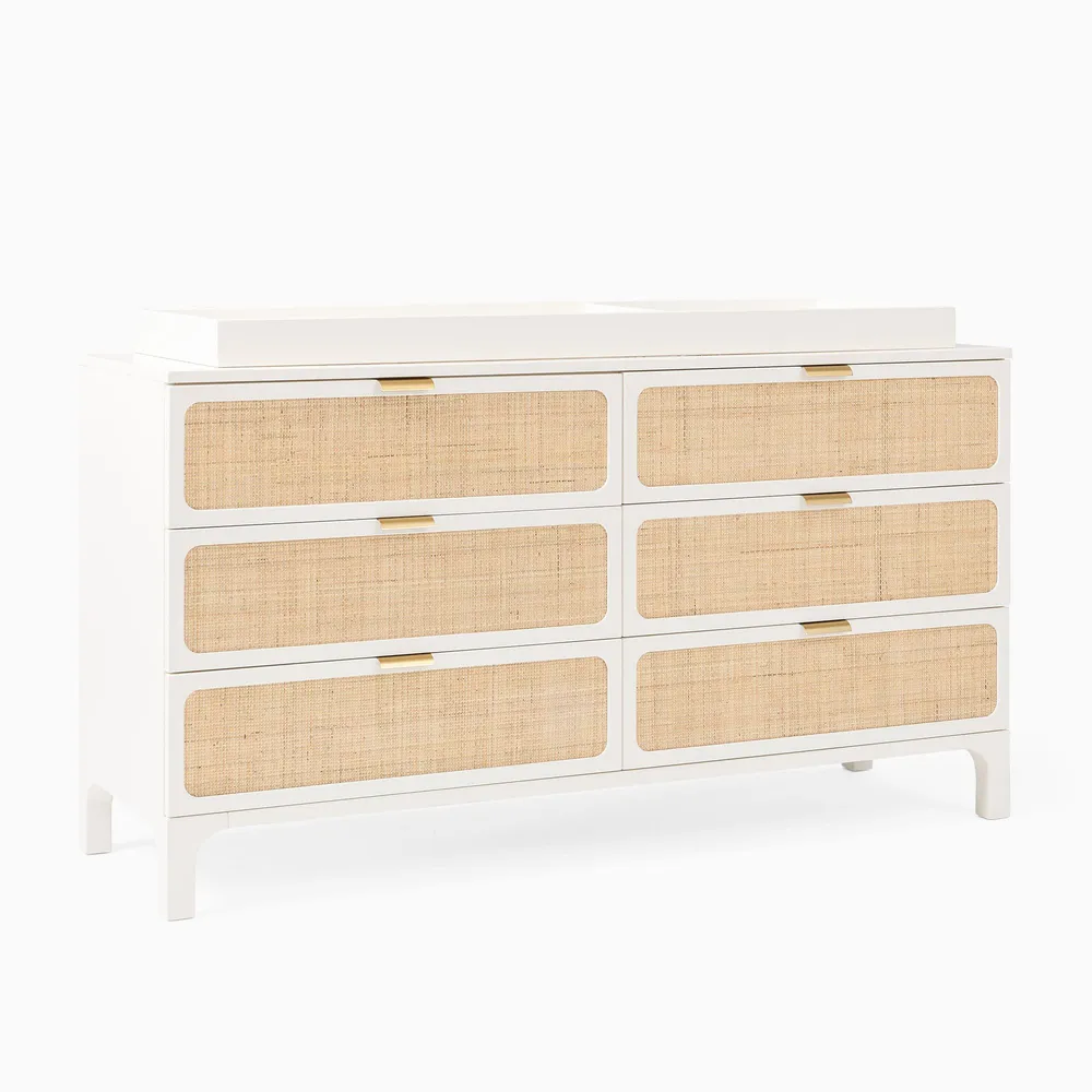 Woven shop changing table