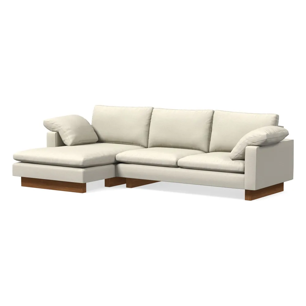 West elm harmony 2 piece sectional discount