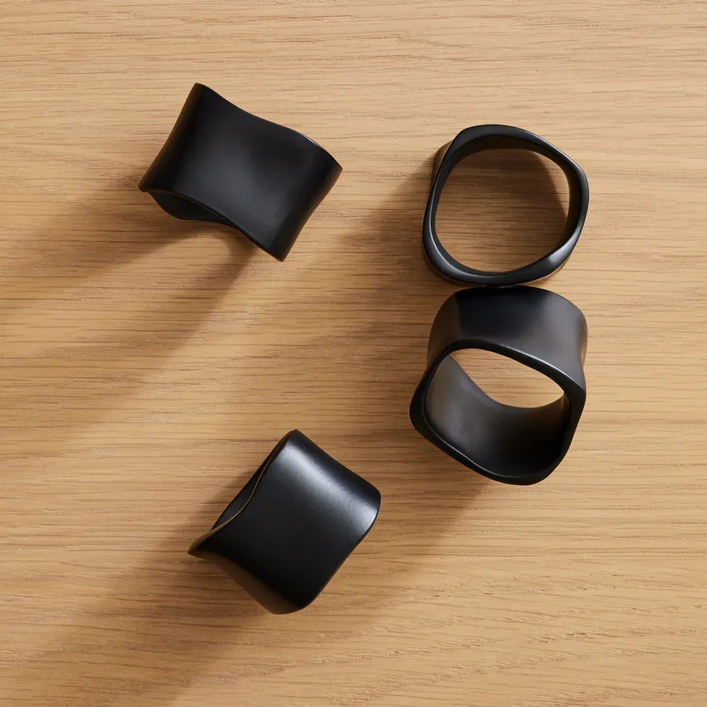 West Elm Molten Napkin Rings West Elm Pike and Rose
