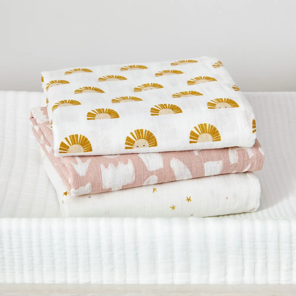 West elm store organic blanket