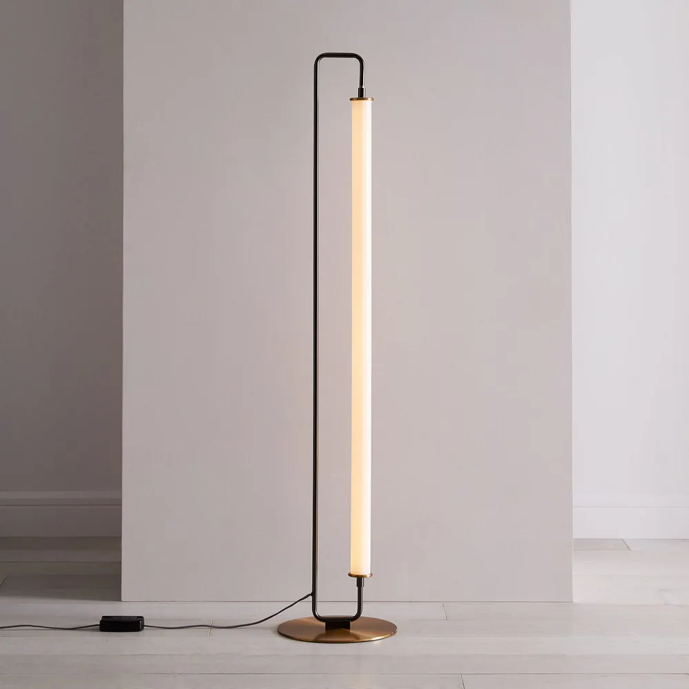 West elm shop arc lamp