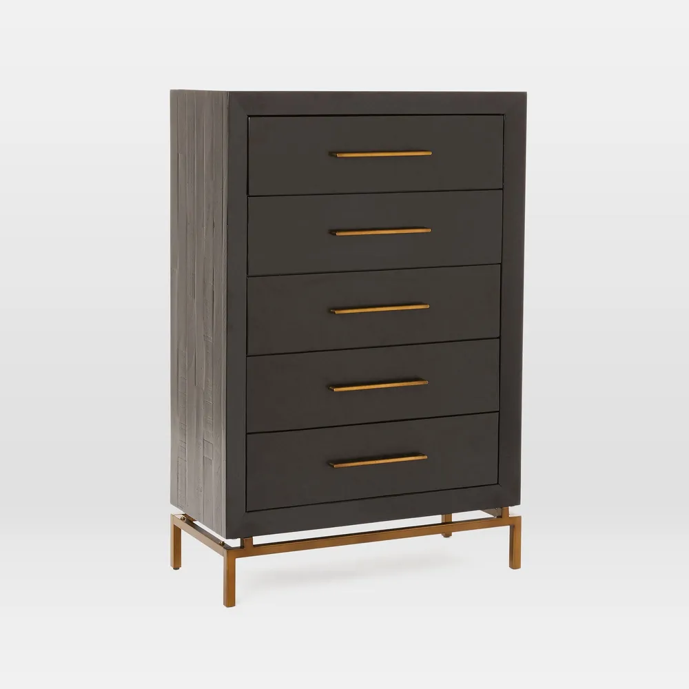 Alexa burnished hot sale nightstand