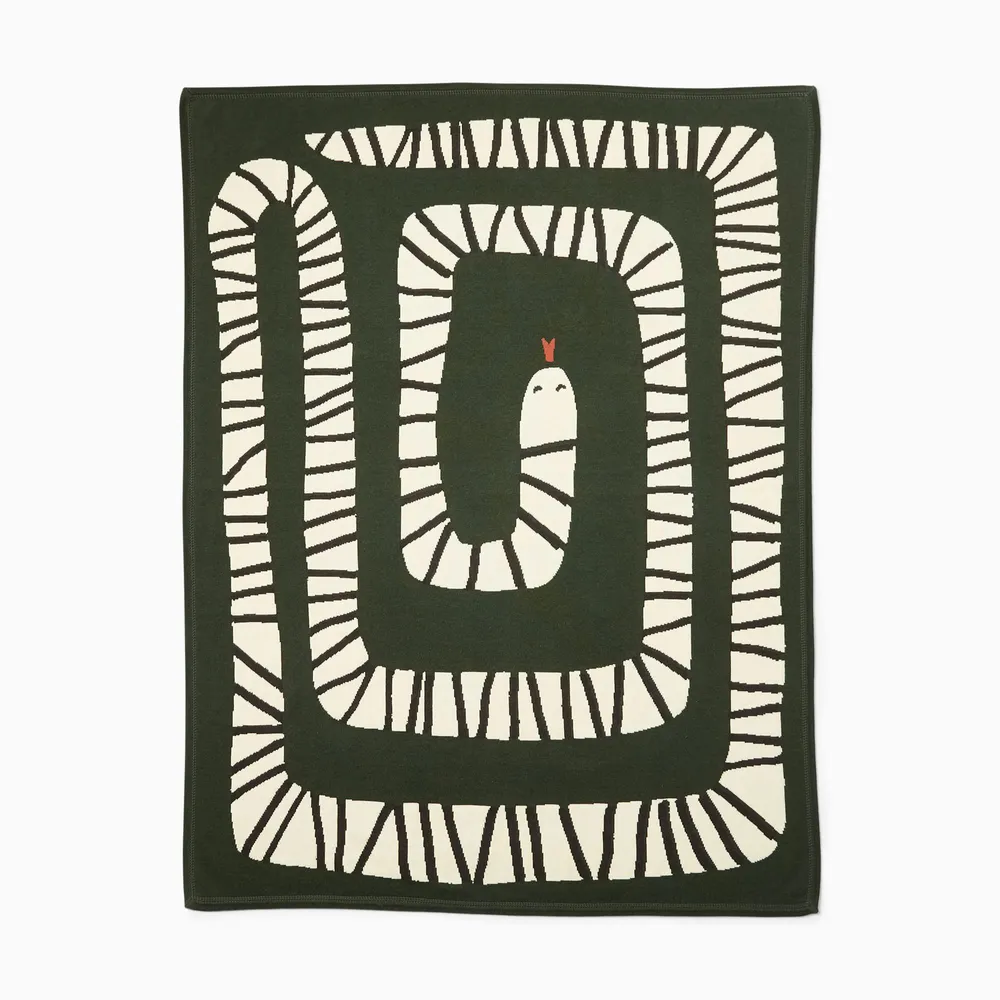 West elm cheap baby blanket