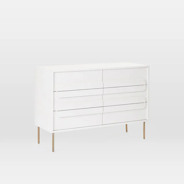 West Elm Gemini 6 Drawer Dresser 48