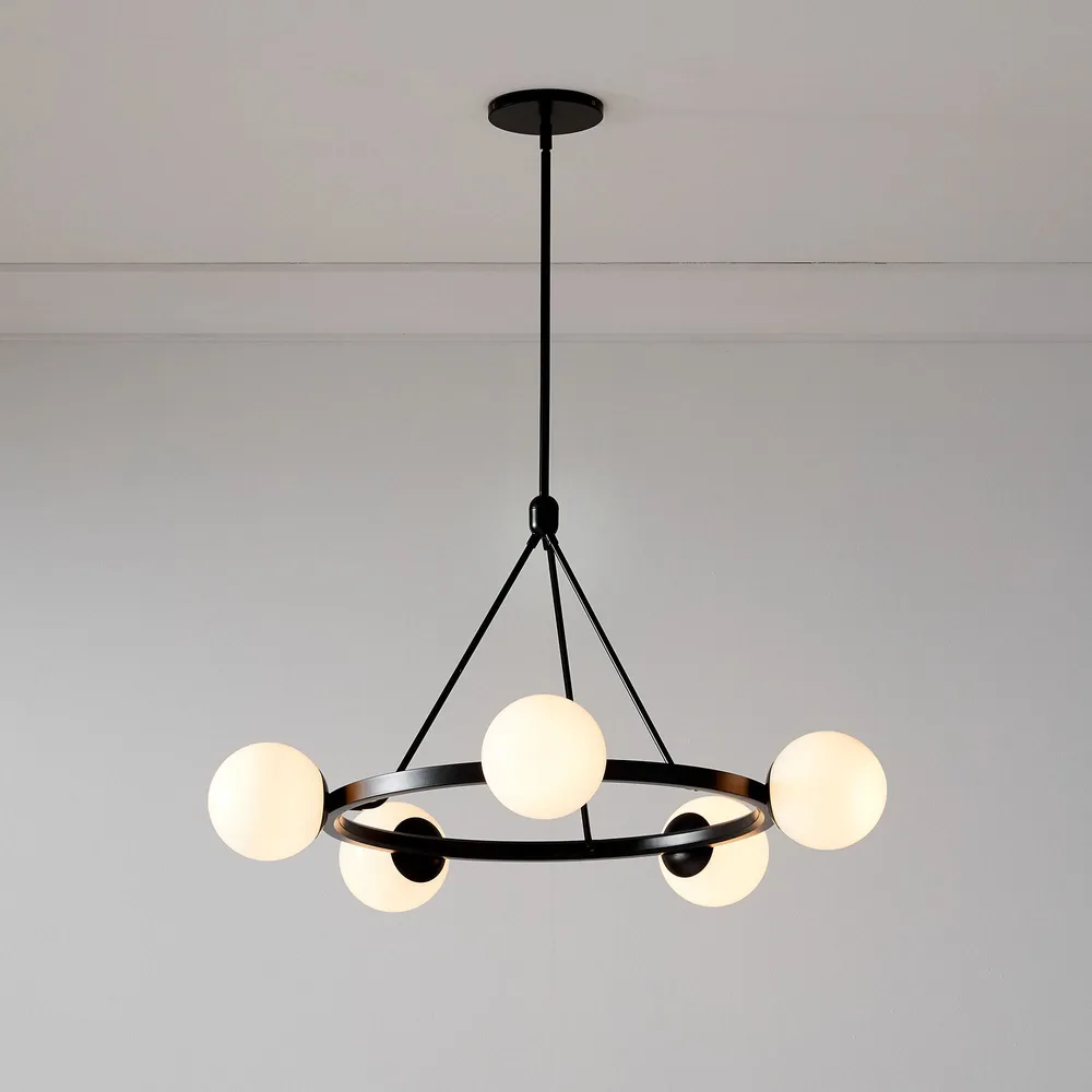 Hayes chandelier west elm hotsell