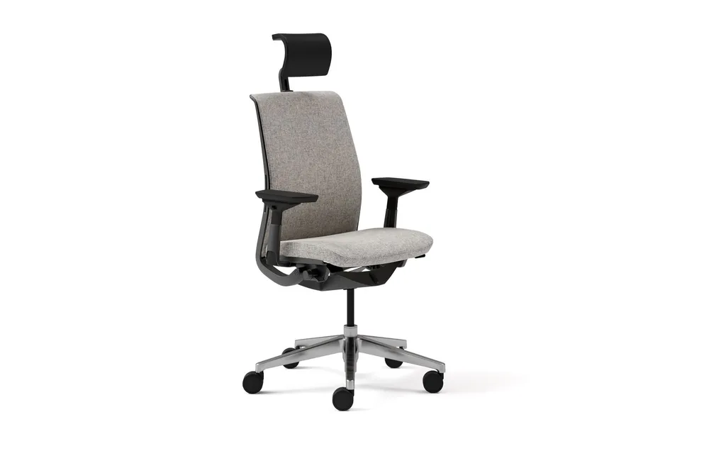 Steelcase think chair shop with headrest