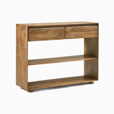 Anton solid outlet wood entryway bench