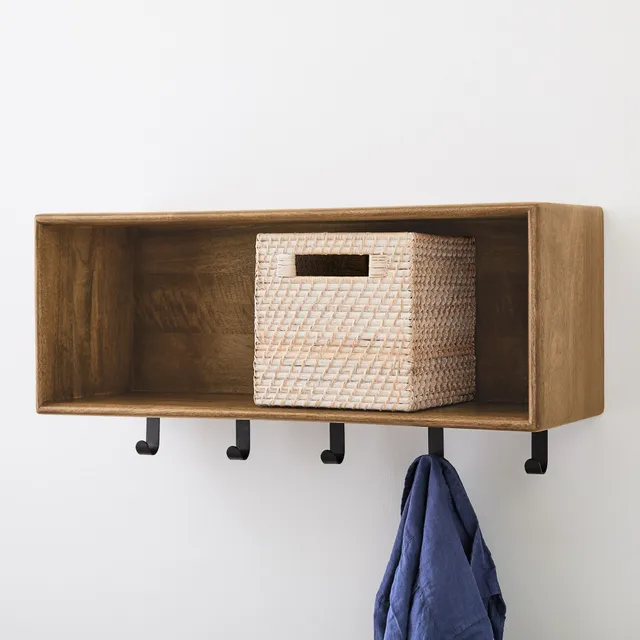 Anton solid wood clearance entryway bench