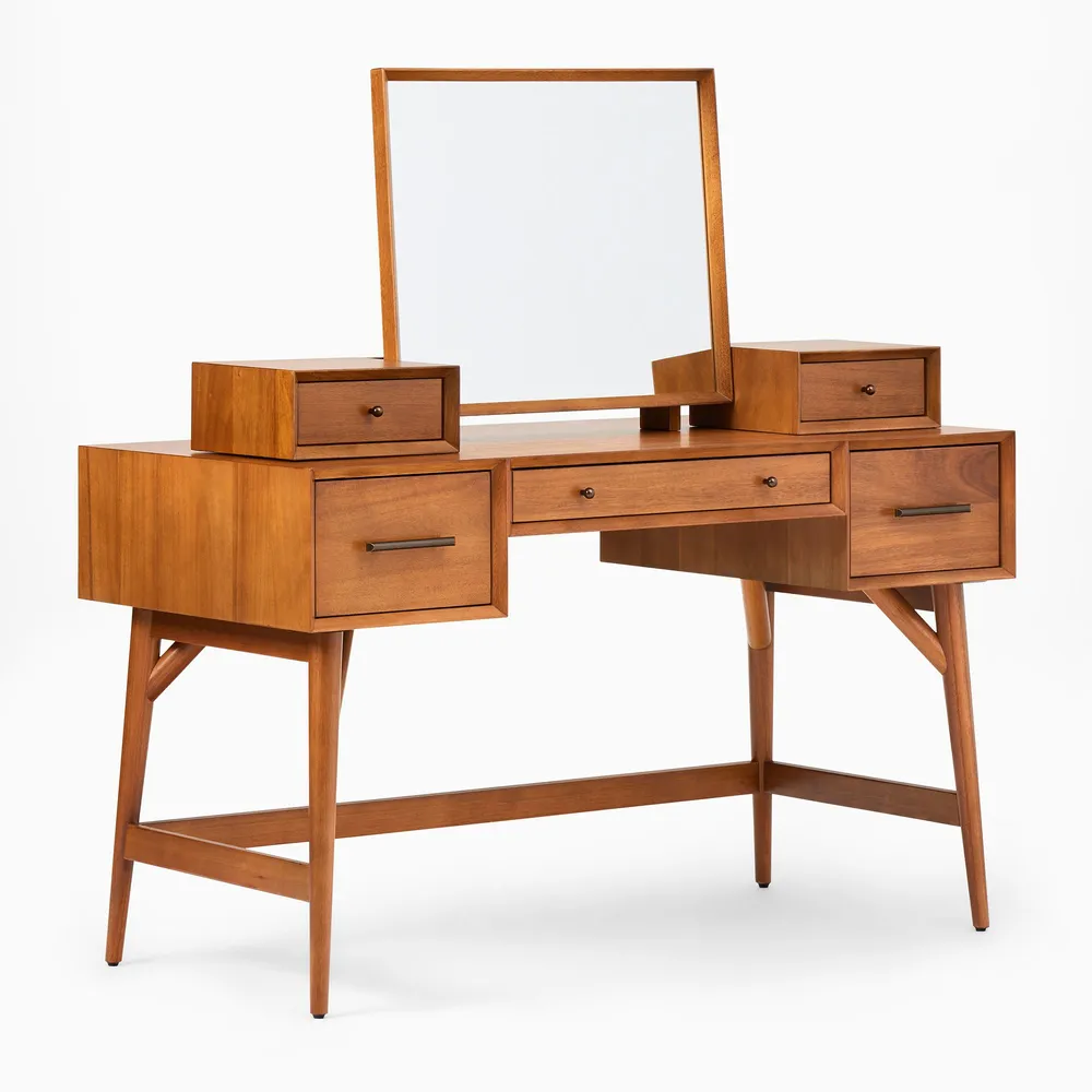 Mid century vanity clearance desk