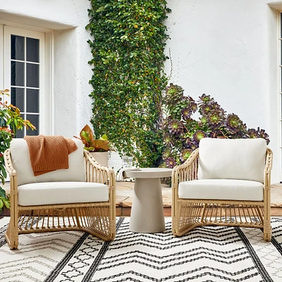 West elm lounge chair outdoor online
