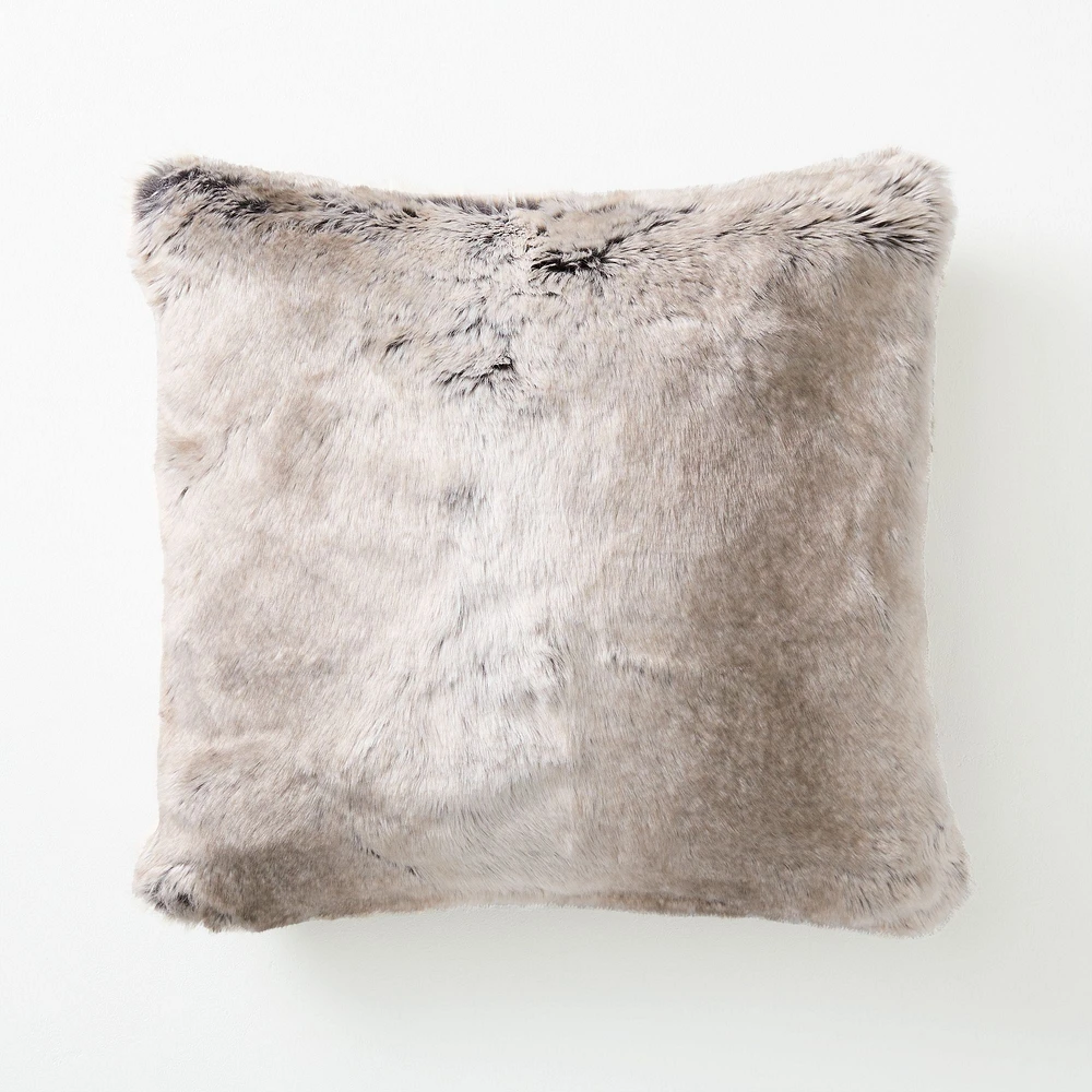 West elm faux fur pillow hotsell