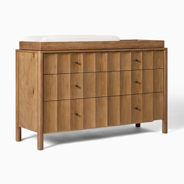 Mid century modern changing table cheap