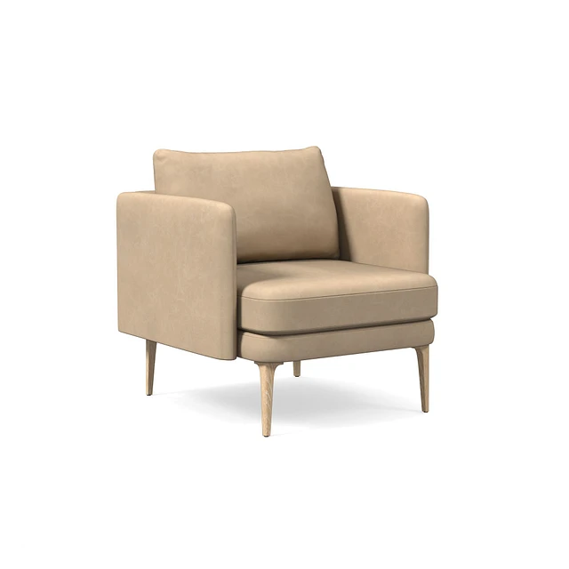 West elm auburn chair online