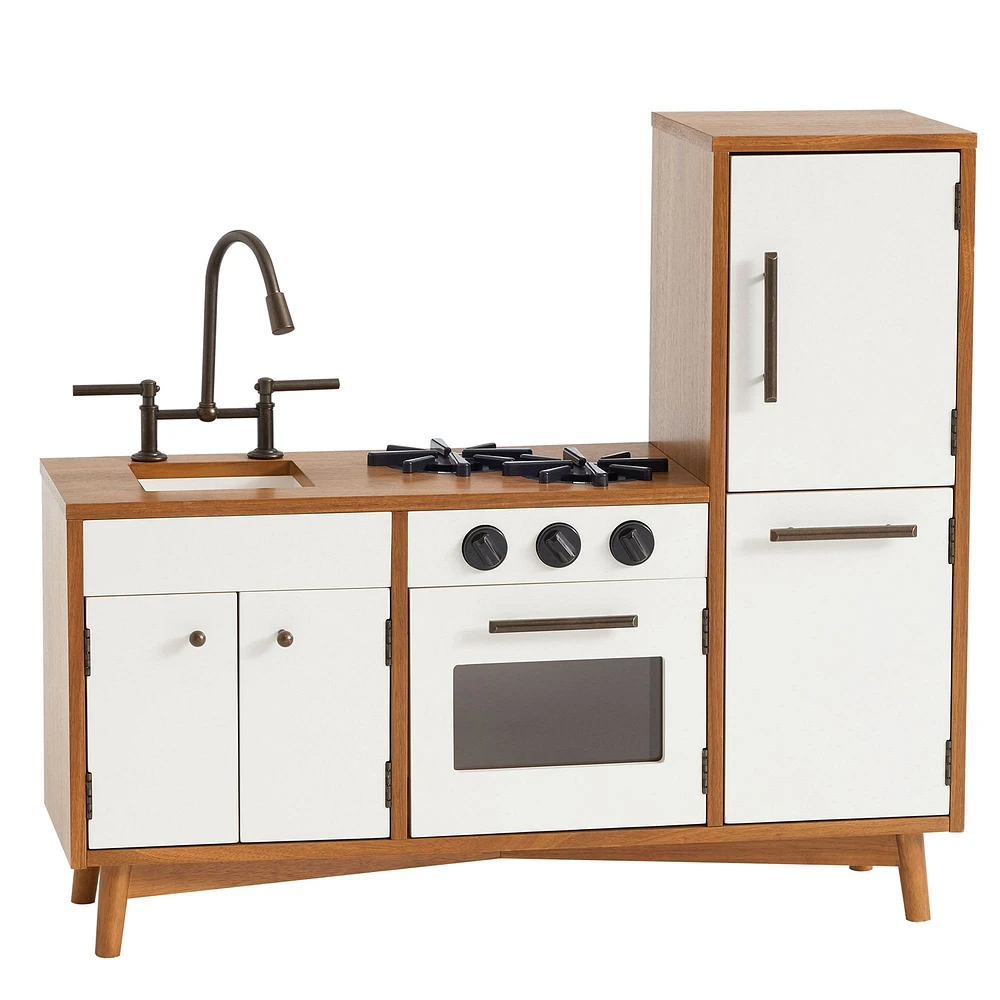 Mid century play kitchen shop