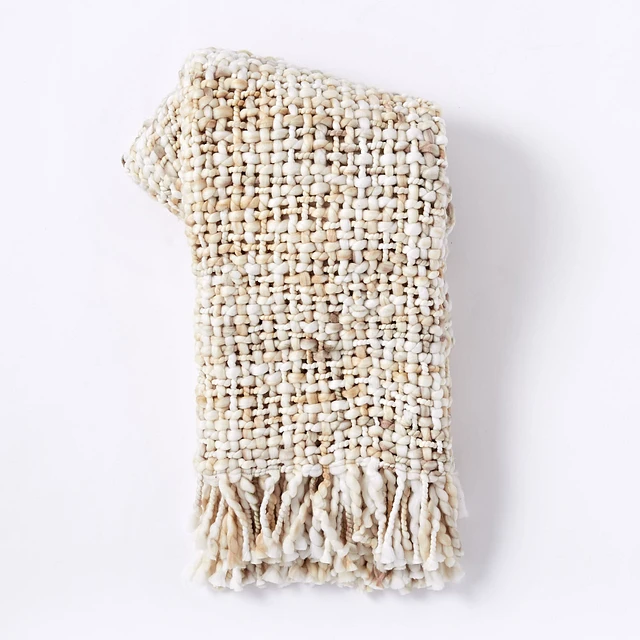 West elm marled basketweave throw shop