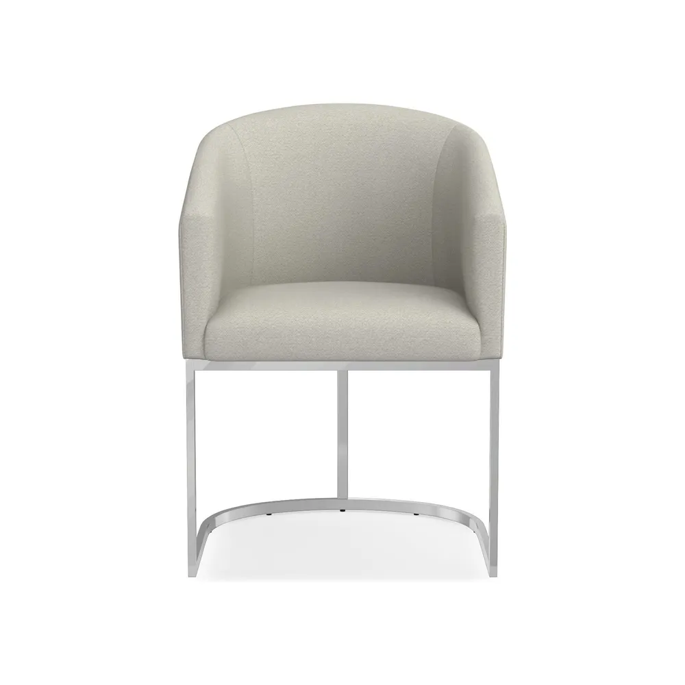 Emery curved back cheap chair