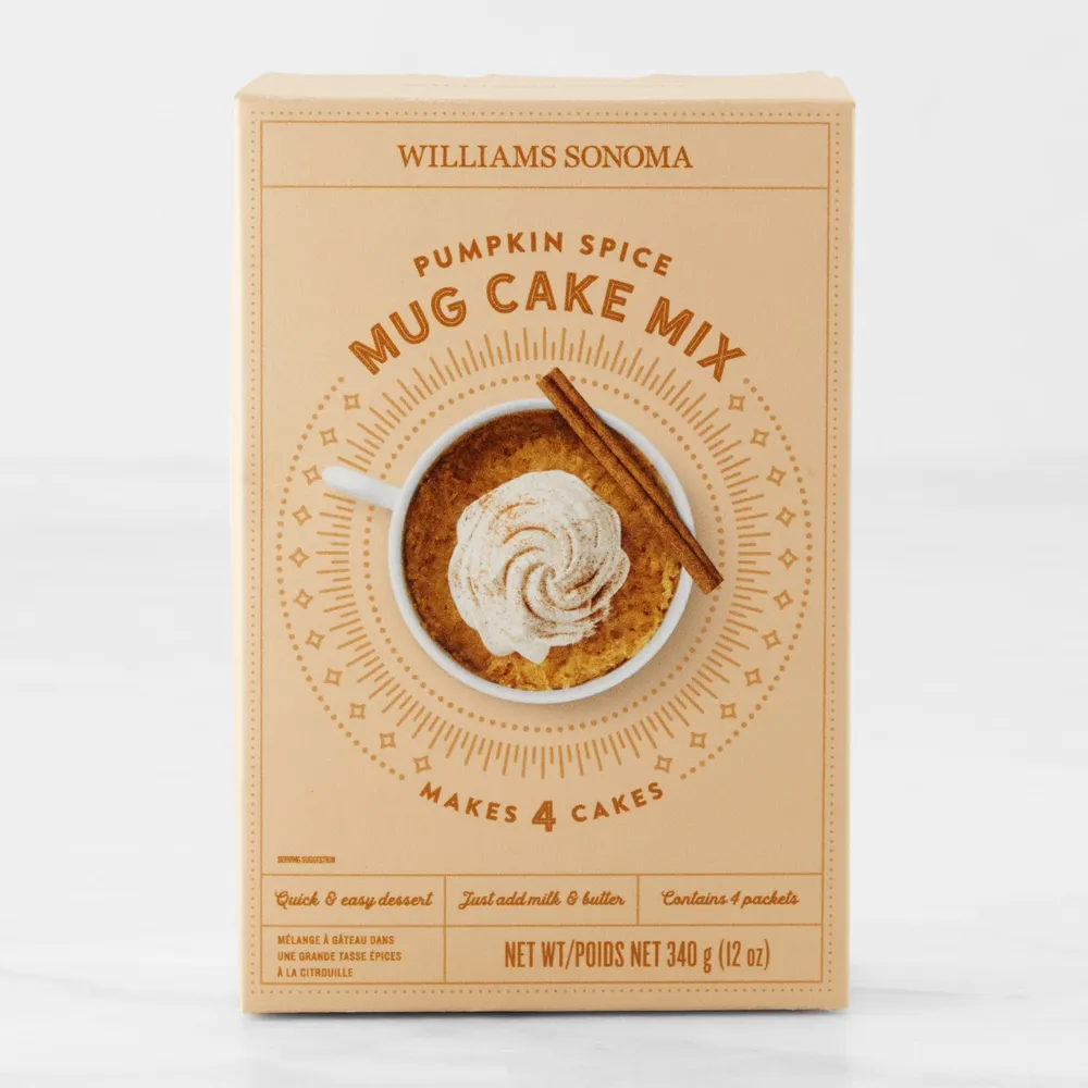 Williams Sonoma Pumpkin Mug Cake Mix The Summit at Fritz Farm