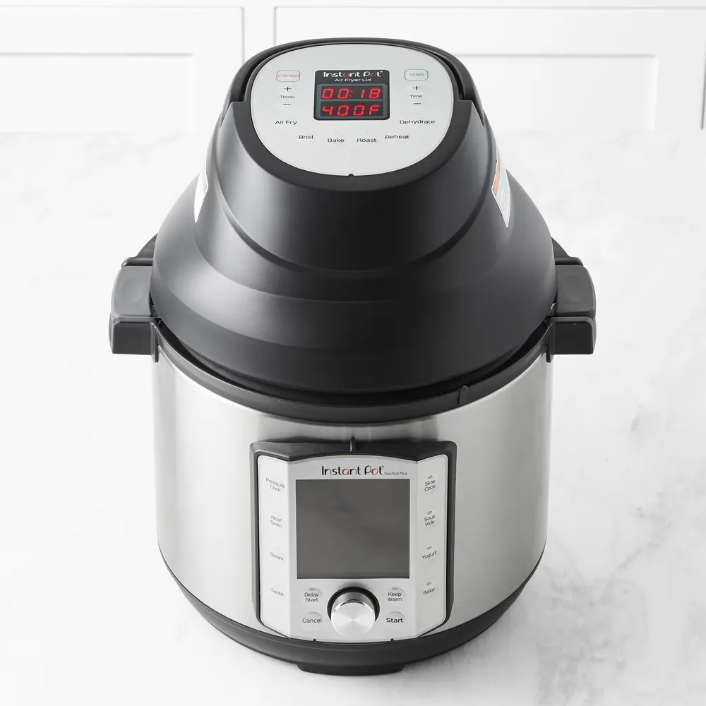 Pressure cooker 2024 plus air fryer