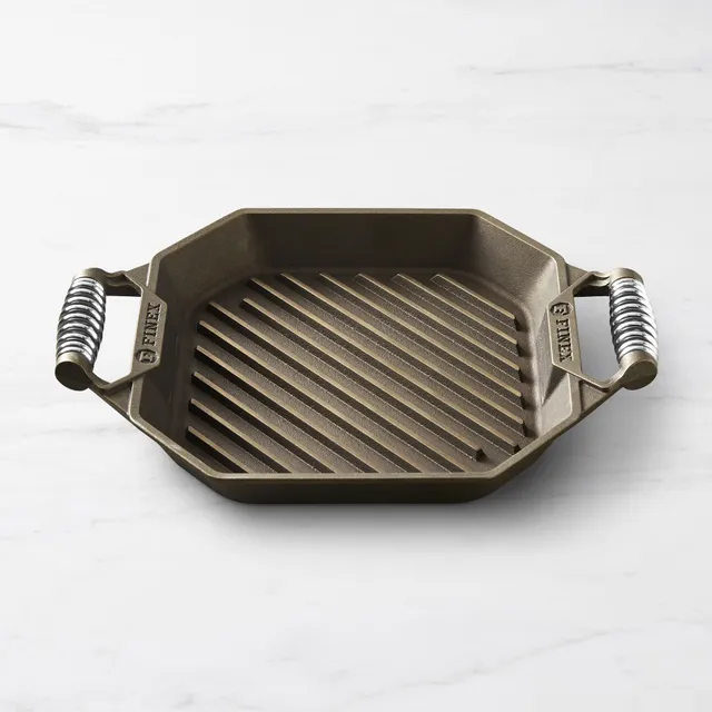 Williams Sonoma FINEX Seasoned Cast Iron Double-Handled Grill