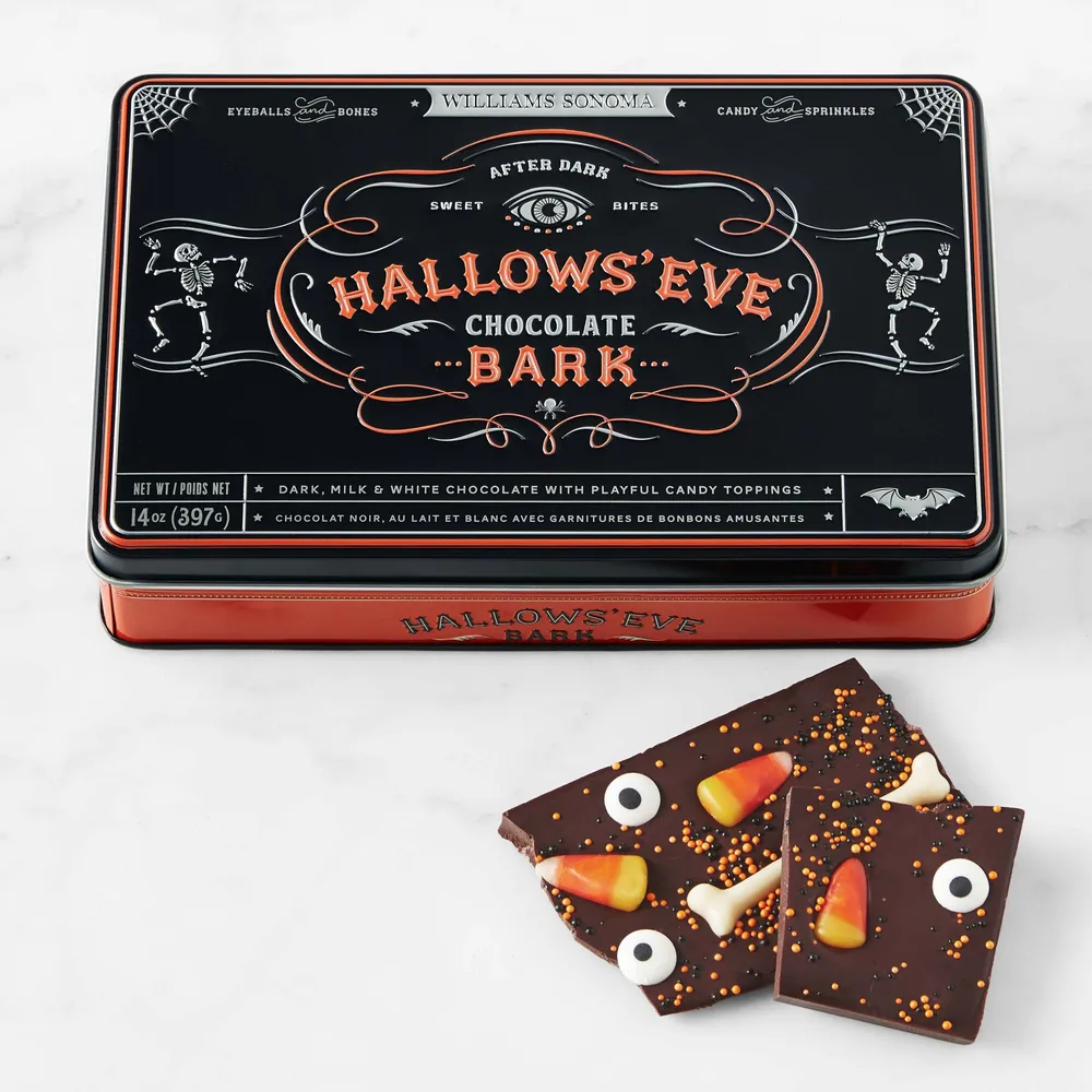 Williams Sonoma Hallow s Eve Chocolate Bark CoolSprings Galleria